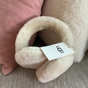 UGG cream ear muff